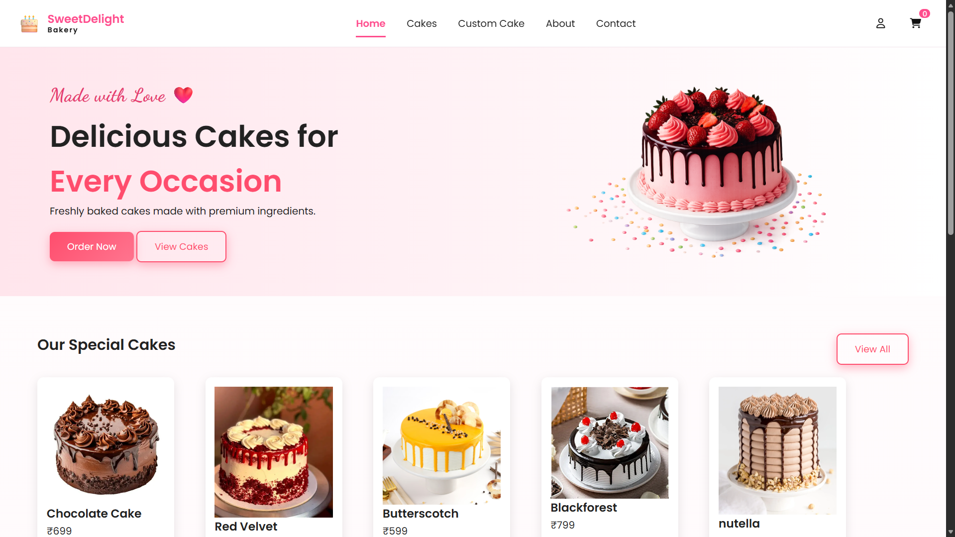 Sweet Delight Bakery